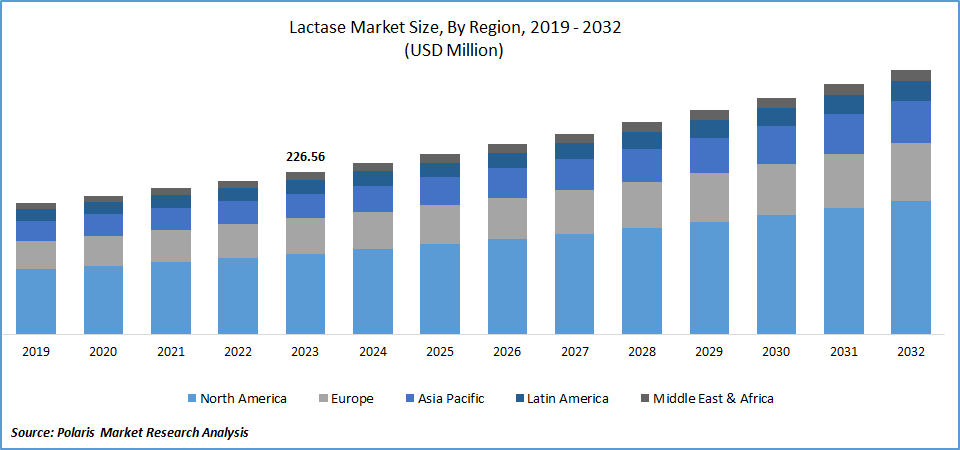 Lactase Market Size